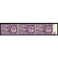 1963 Paris 6d (phos). LEFT BAND OMITTED and "MISSING PHOSPHOR". SG Spec. WP31b