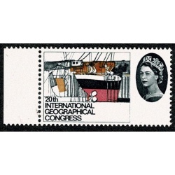 1964 Geographical Congress 4d (ord). MISSING VIOLET and RED-BROWN. SG 652c