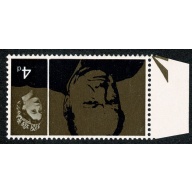 1965 Churchill 4d (REMBRANDT). UM positional single WATERMARK INVERTED. SG 661Wi.