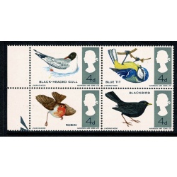 1966 Birds (ord) MISSING EMERALD GREEN SG 696-698f