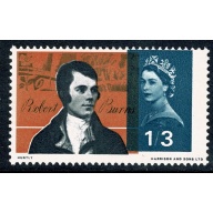 1966 Burns 1/3 (ord). SHIFT OF SLATE BLUE. SG 686 var.