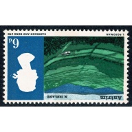 1966 Landscapes 6d (phos). WATERMARK INVERTED. SG 690pWi