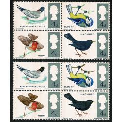 1966 Birds (phos) MISSING BISTRE. RARE.  SG 696ph/699ph
