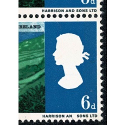 1966 Landscapes 6d(phos). Listed variety "AN for AND" SG 690pa, Spec. WP86b