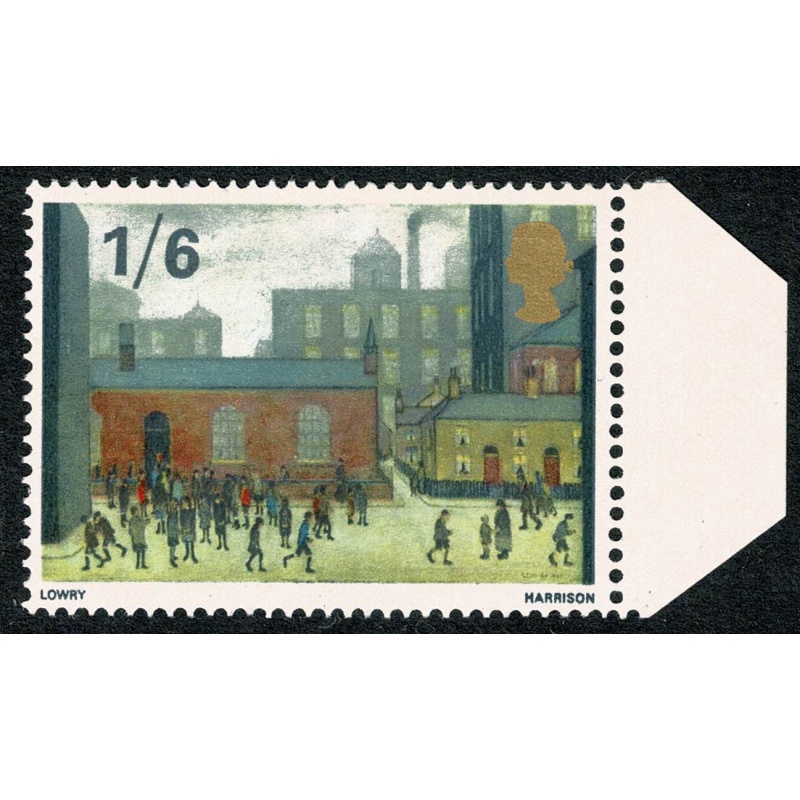 1967 Paintings 1/6. MISSING PHOSPHOR. SG 750y