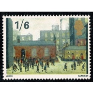 1967 Paintings 1/- MISSING DARK GREY. SG 750c