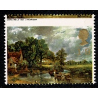 1968 Paintings 1/9. HORIZONTAL PERFORATION SHIFT. SG 774 var.