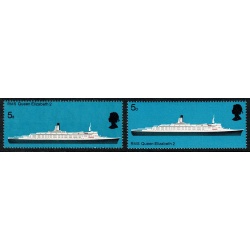 1969 Ships 5d. HORIZONTAL PERFORATION SHIFT. SG 778 var