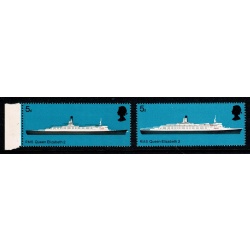1969 Ships 5d.  SHIFT OF TURQUOISE. SG 778 var
