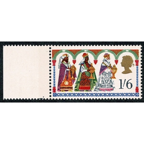 1969 Christmas 1/6. MISSING NEW BLUE. SG 814e