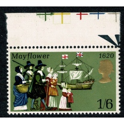 1970 Anniversaries 1/6. MISSING EMERALD GREEN. SG 822b