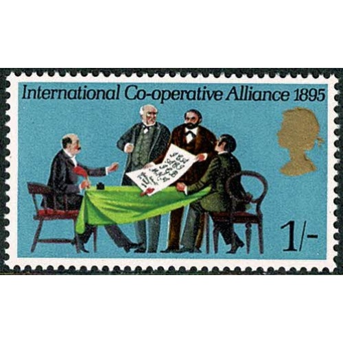 1970 General Anniversaries 1/- MISSING PHOSPHOR. SG 821y