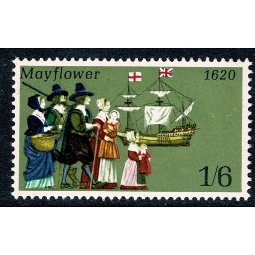 1970 Anniversaries 1/6 MISSING GOLD. SG 822a.