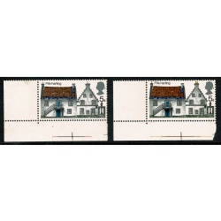 1970 Cottages 5d. MISSING LEMON. SG 815a. Positional single.