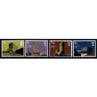 1971 Universities MISSING PHOSPHOR. Unmounted Mint Set of 4 values. SG 890y-893y