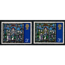 1971 Christmas 3p. Error MISSING LEMON. SG 895c