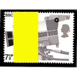 1972 BBC 7½p. BROAD BAND . SG 911c.