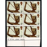 1972 General Anniversaries 3p. PERFORATION SHIFT. SG 901 var