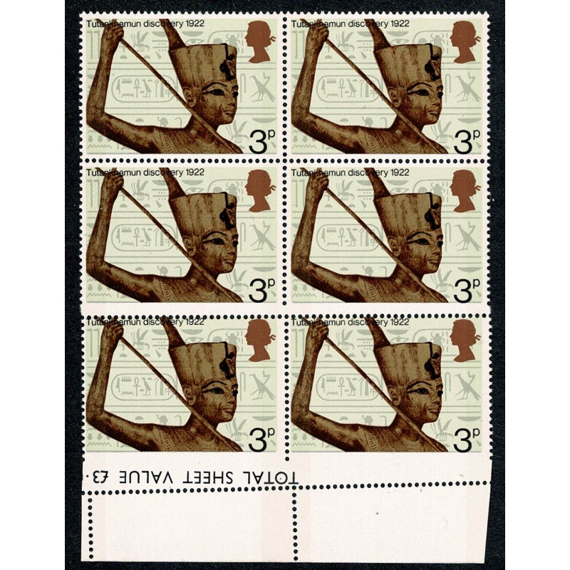 1972 General Anniversaries 3p. PERFORATION SHIFT. SG 901 var