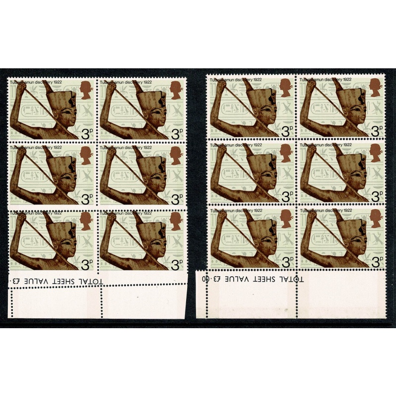 1972 General Anniversaries 3p. PERFORATION SHIFT. SG 901 var