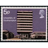 1971 Universities 5p MISSING PHOSPHOR. SG 891y