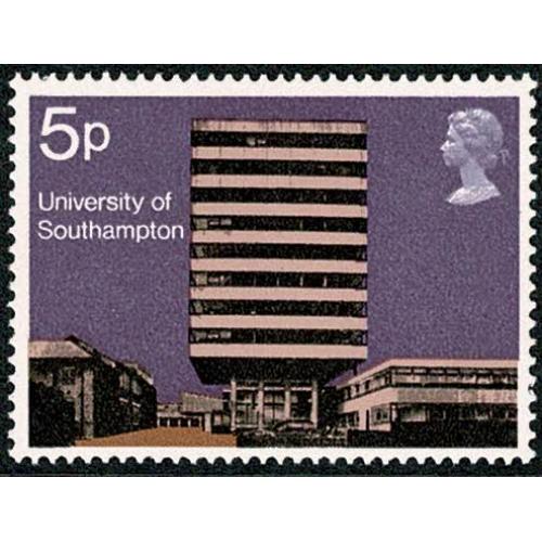 1971 Universities 5p MISSING PHOSPHOR. SG 891y
