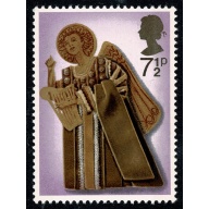 1972 Christmas 7½p. MISSING EMBOSSING SG 915c