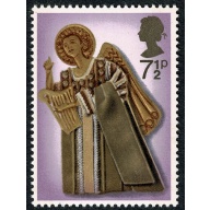 1972 Christmas 7½p. MISSING OCHRE. SG 915a