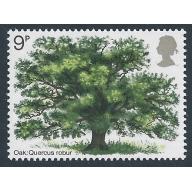 1973 Tree 9p MISSING PHOSPHOR. SG 922y