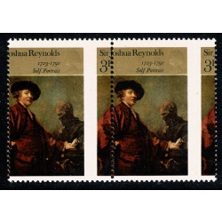 1971 Paintings 3p. SHIFT OF VERTICAL PERFORATIONS. SG 931 var.