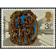 1974 Christmas 3½p  MISSING PHOSPHOR. SG 966y