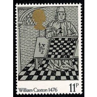 1976 Printing 11p. 6mm SHIFT OF GOLD. SG 1016 var.