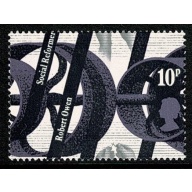 1976 Reformers 10p. SHIFT OF HORIZONTAL PERFORATIONS. SG 1002 var