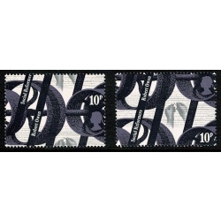 1976 Reformers 10p. SHIFT OF HORIZONTAL PERFORATIONS. SG 1002 var