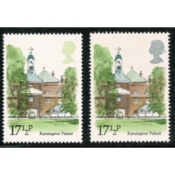 1980 London Landmarks 17½p. MISSING SILVER. SG 1124a