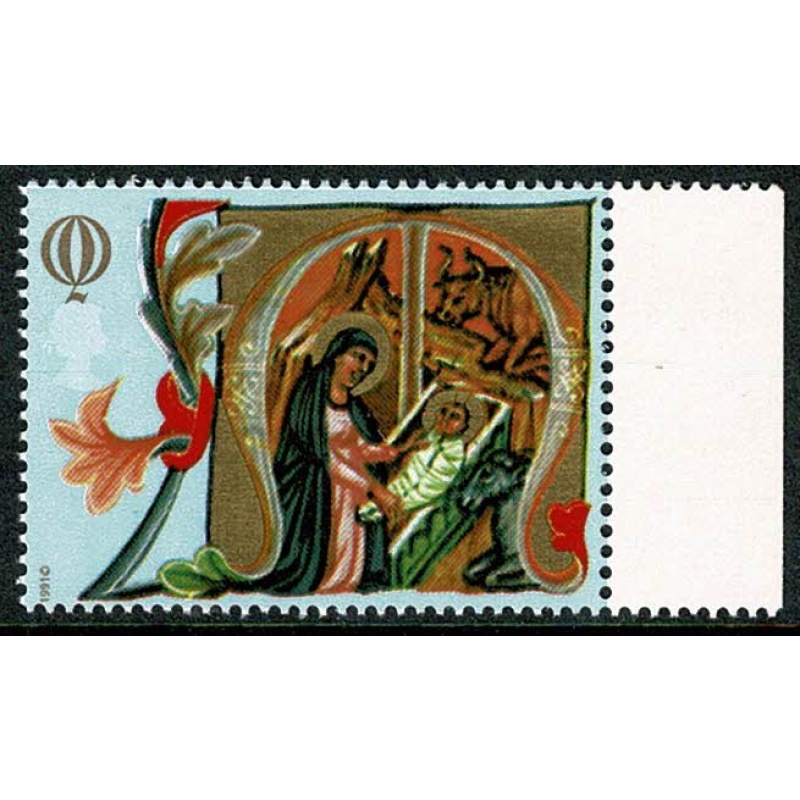 1991 Christmas 24p ESSAY / PROOF / SAMPLE. SG 1583 var