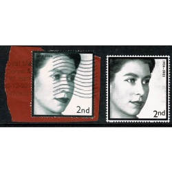 2022 Queen Elizabeth In Memoriam PERFORATED TRIAL Postally used.