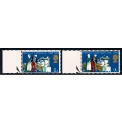 1970 Anniversaries 9d. MISSING OCHRE. SG 820a