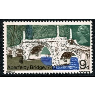 1968 Bridges 9d. MISSING GOLD. SG 764a.