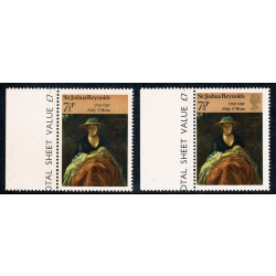 1973 Paintings 7½p. MISSING GOLD. SG 933a